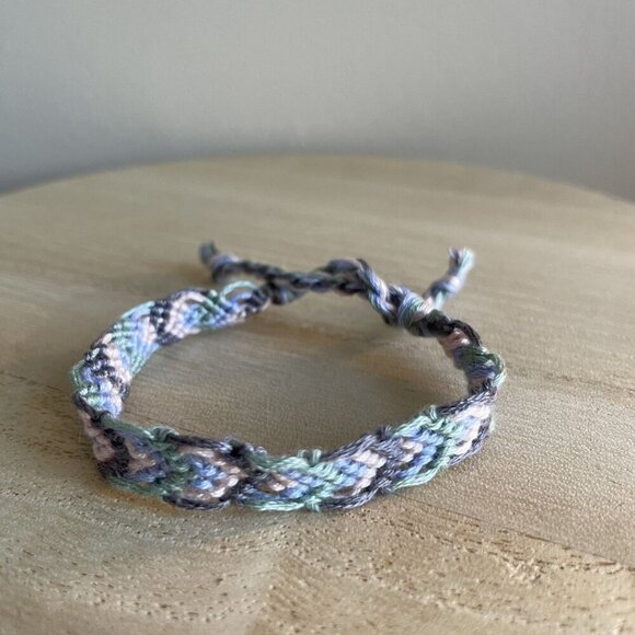 Alicent Bracelet, anklet, trendy, comfortable, tie, embroidery thread, woven, gi - Picture 1 of 1